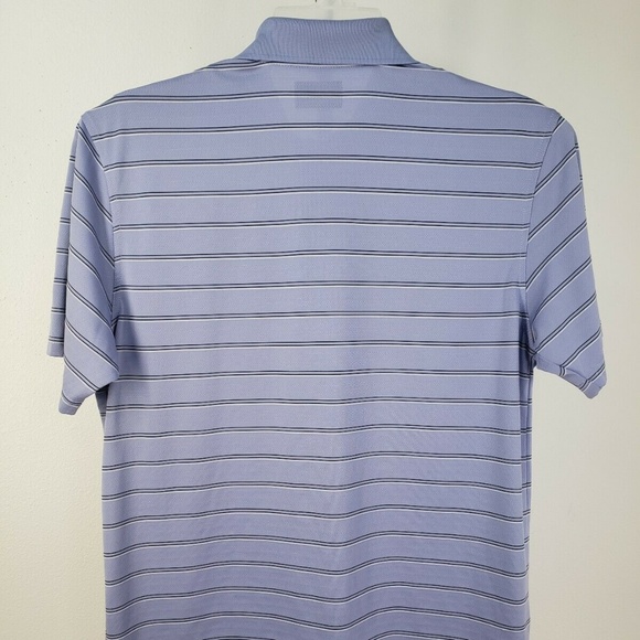 PGA Tour Men’s Pinstrip Polo Golf Shirt Size Large - Picture 6 of 8